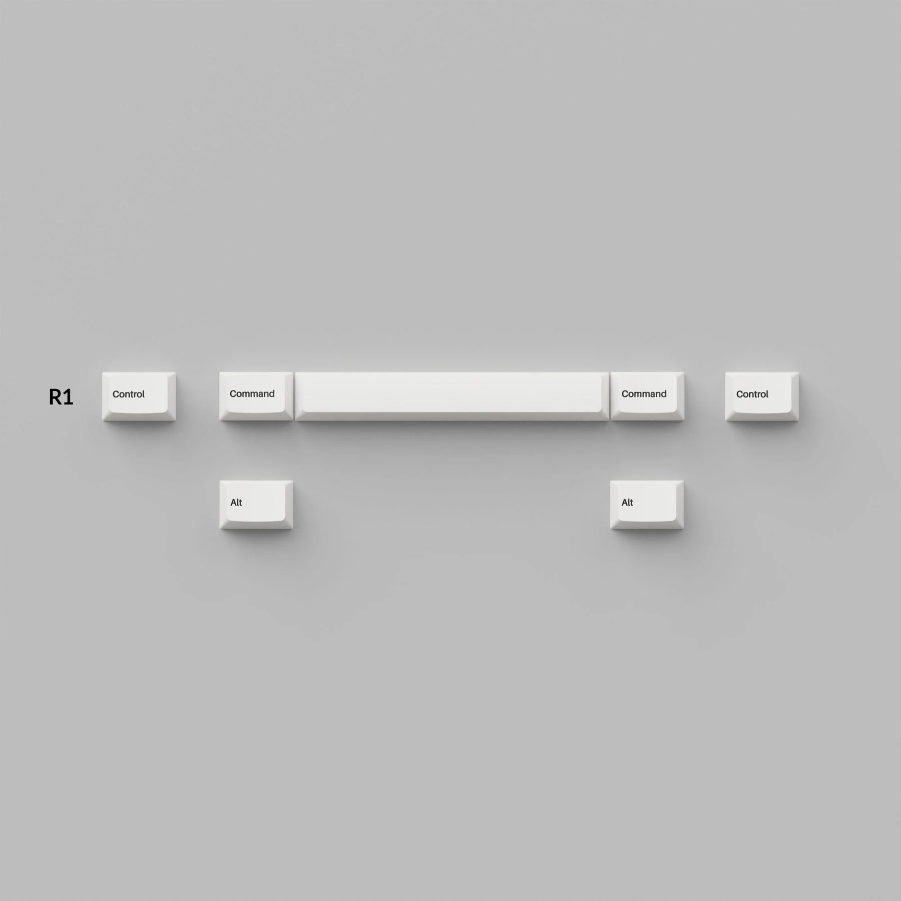 Cherry Profile Double - Shot PBT Full Set Keycaps - Black on White - Bow - Image 4