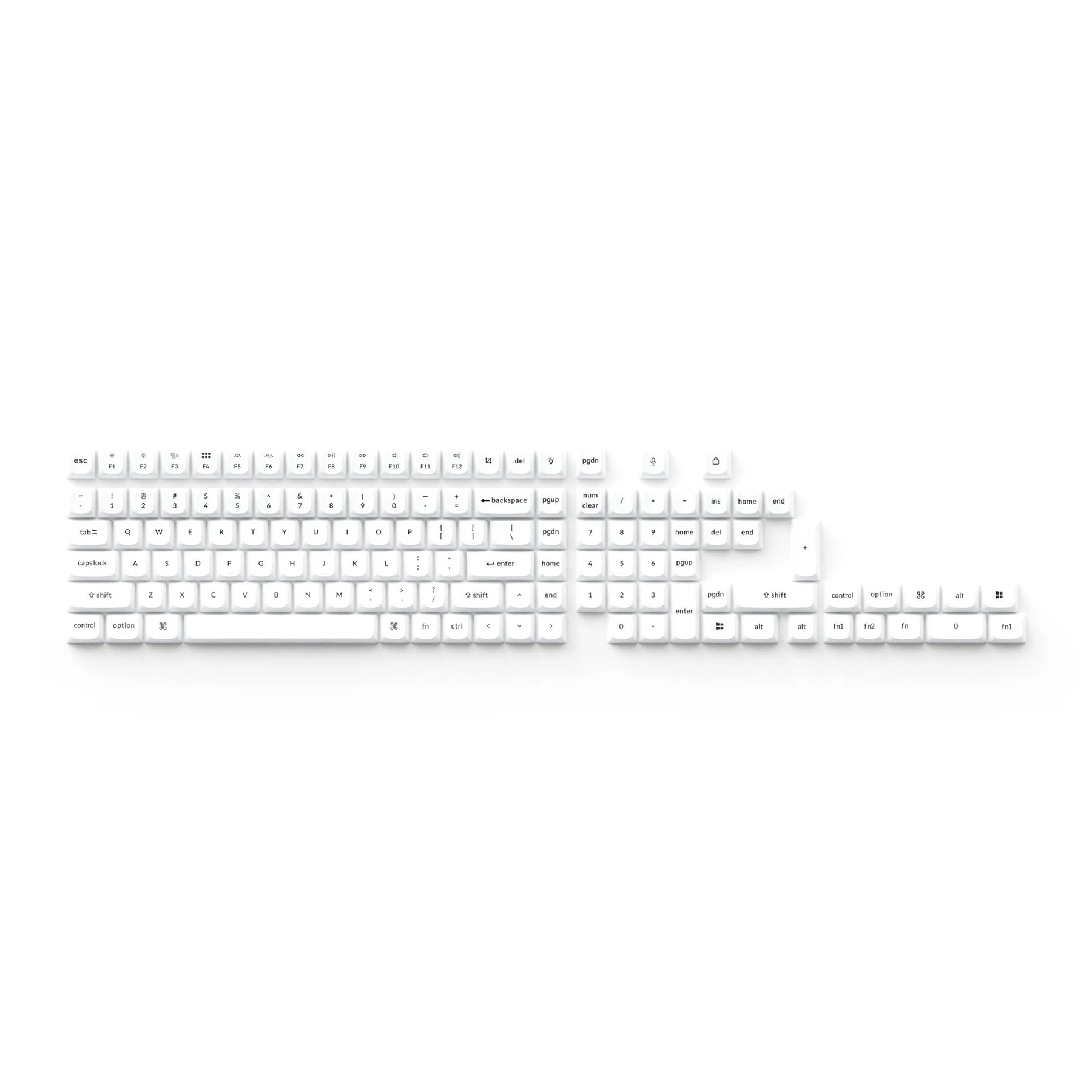 Double Shot PBT OSA Full Set Keycap Set - Image 3