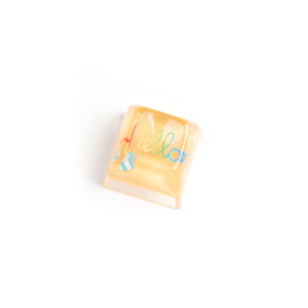 Hello Resin Artisan Keycap - Image 2