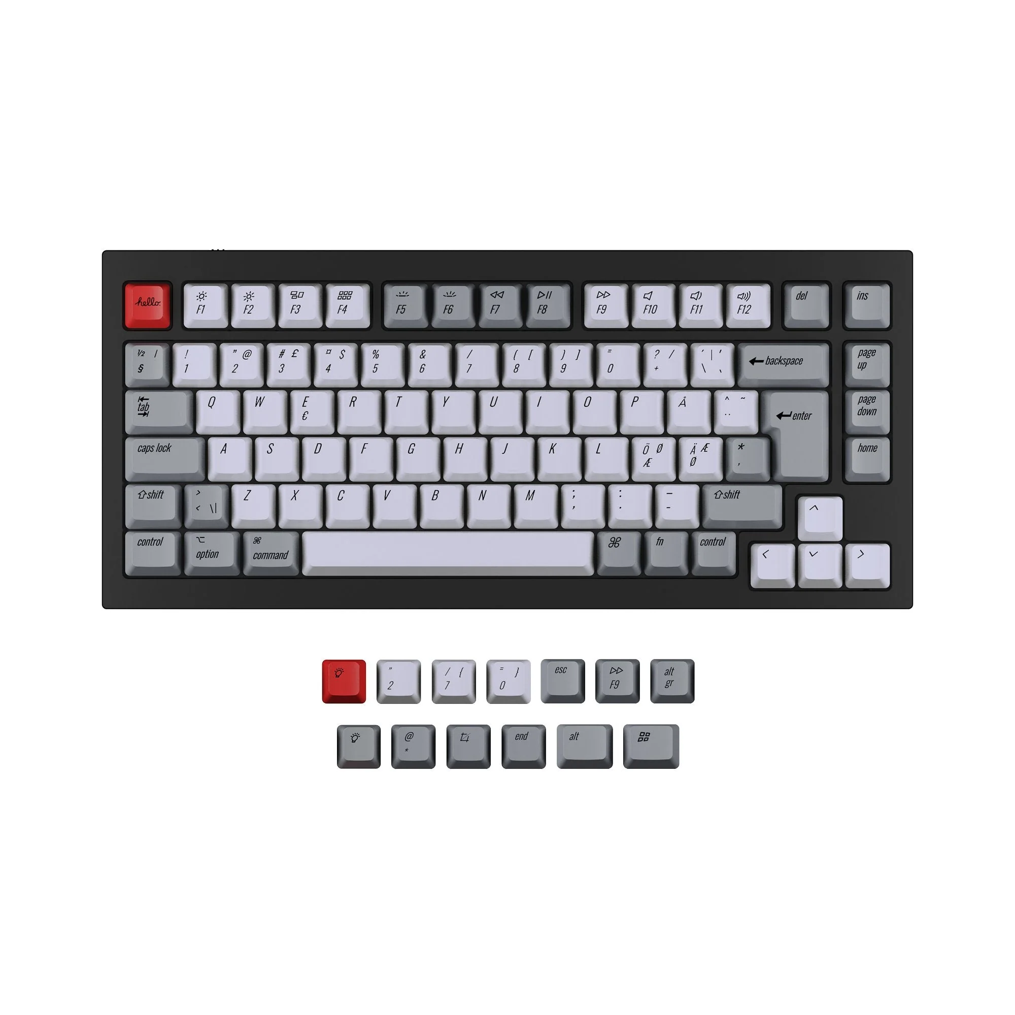 ISO Q1 & K2 OEM Dye-Sub PBT Keycap Set - Image 3