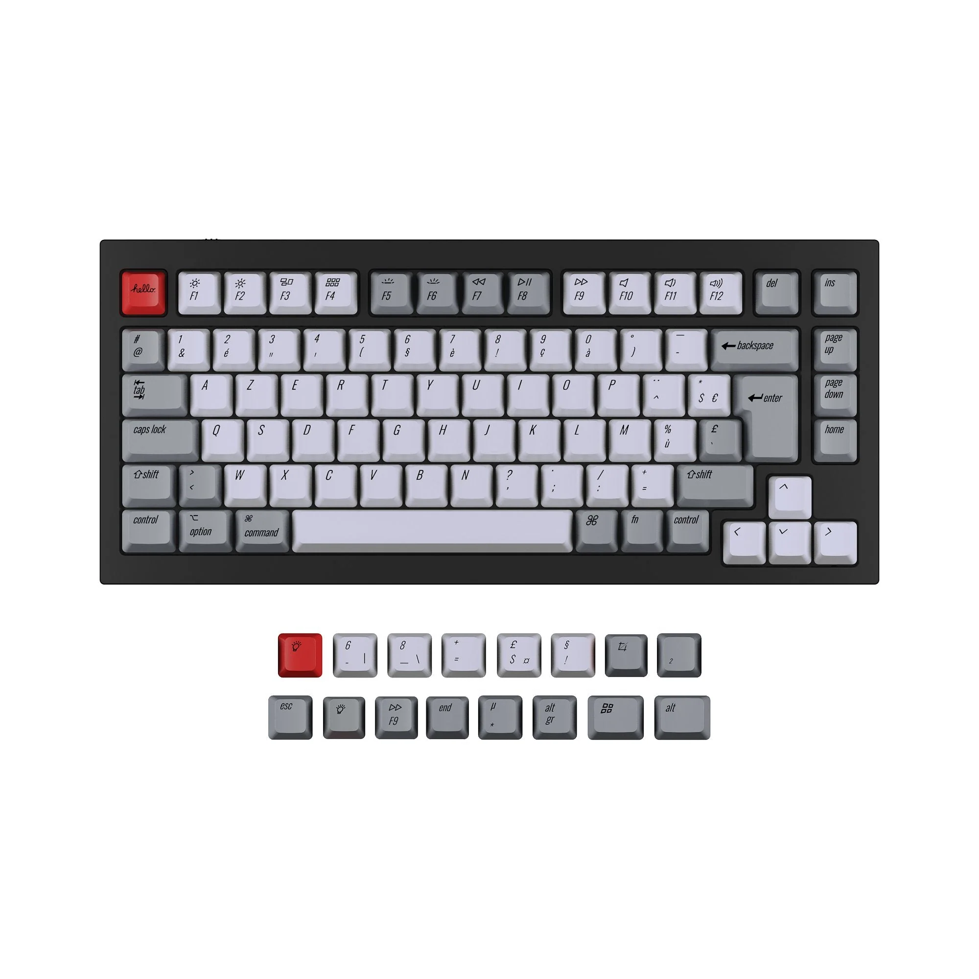 ISO Q1 & K2 OEM Dye-Sub PBT Keycap Set - Image 4