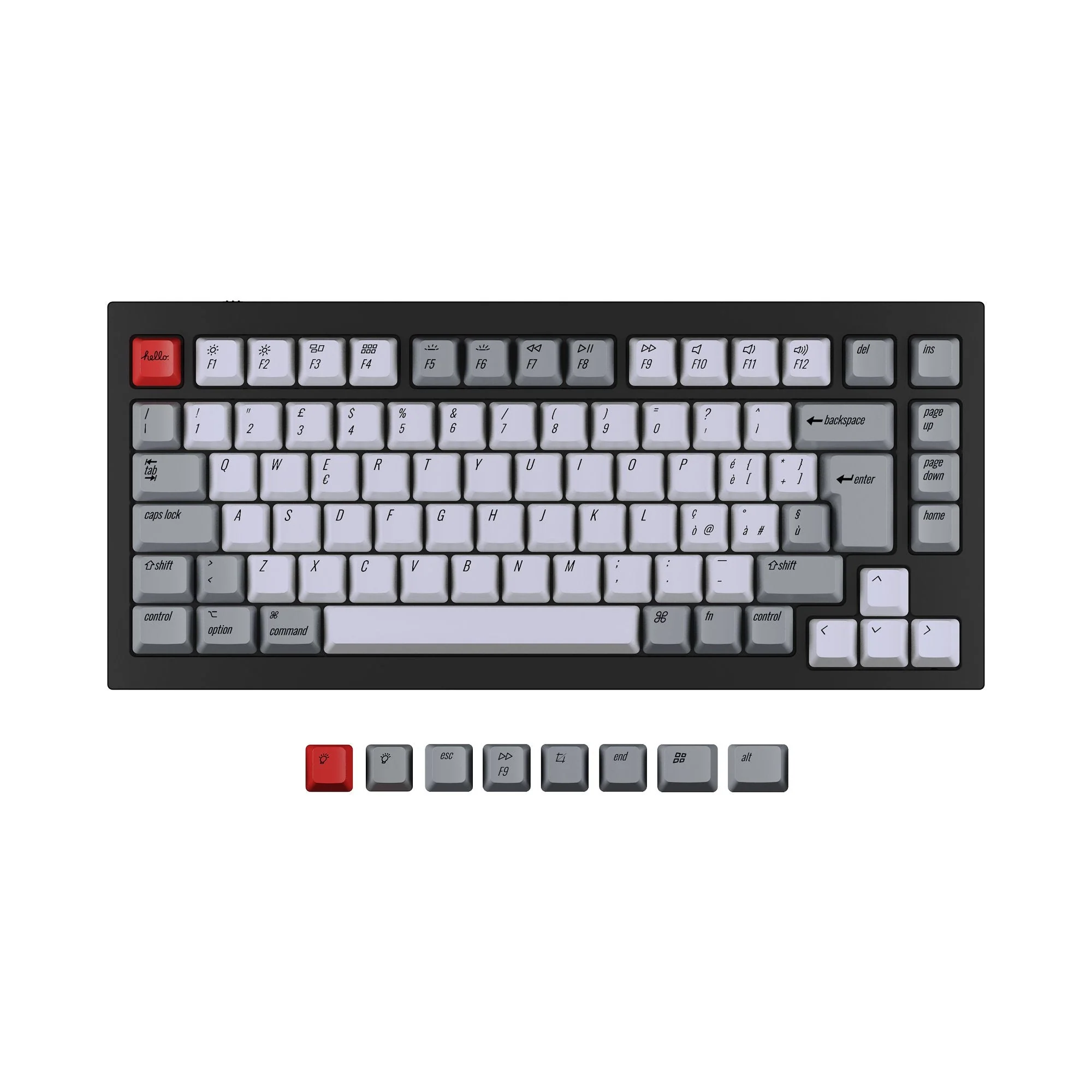 ISO Q1 & K2 OEM Dye-Sub PBT Keycap Set - Image 5