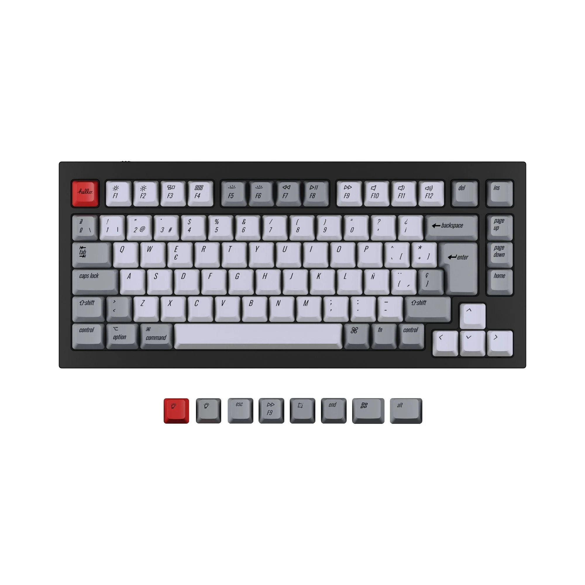 ISO Q1 & K2 OEM Dye-Sub PBT Keycap Set - Image 6