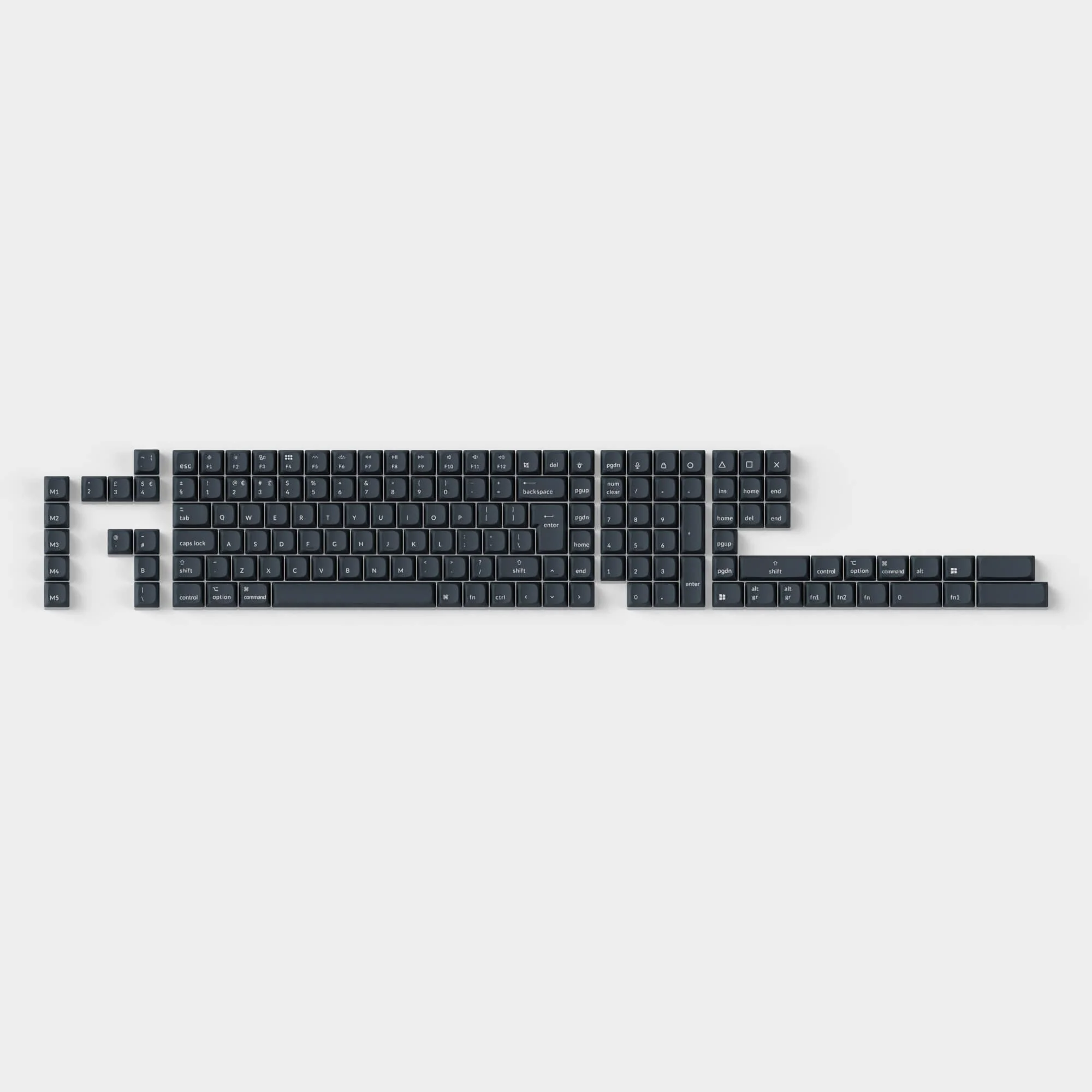 ISO Shine-Through ABS OSA Full Set Keycap Set - Image 3