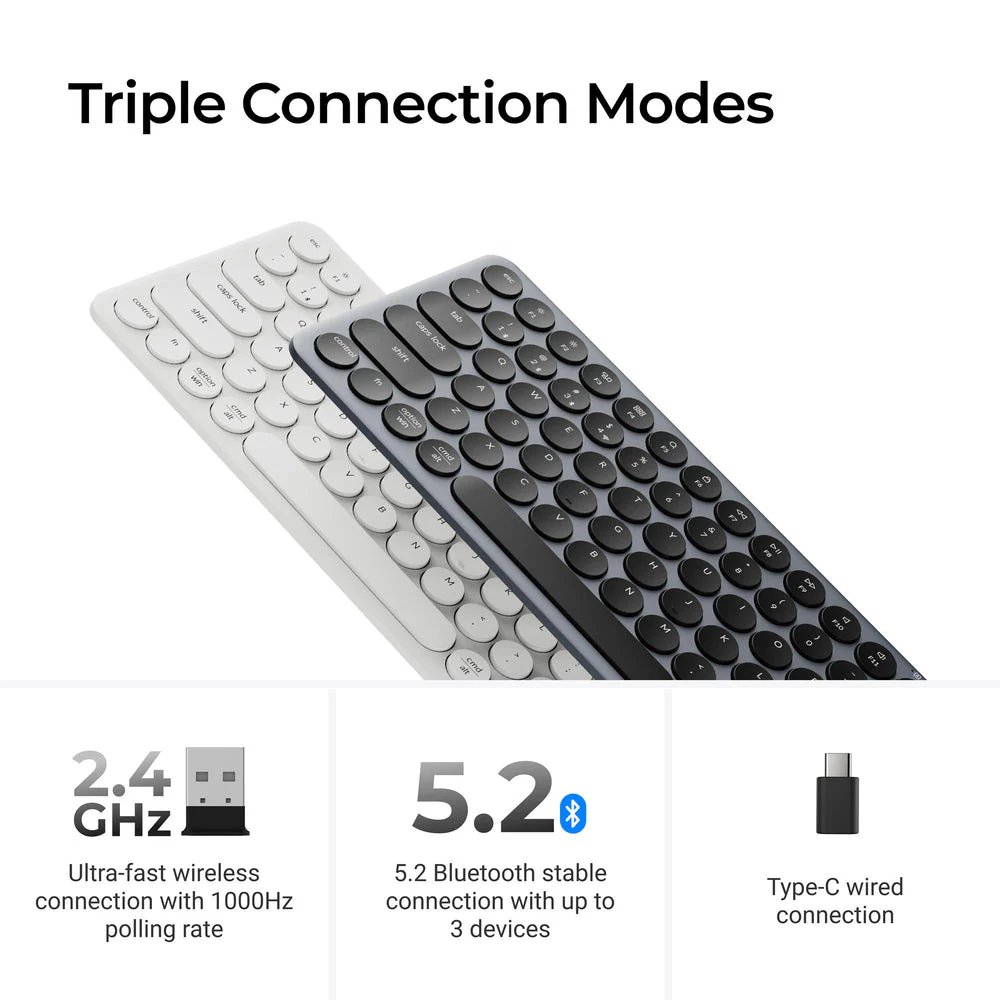 Keychron B3 Pro Ultra-Slim Wireless Keyboard - Image 4
