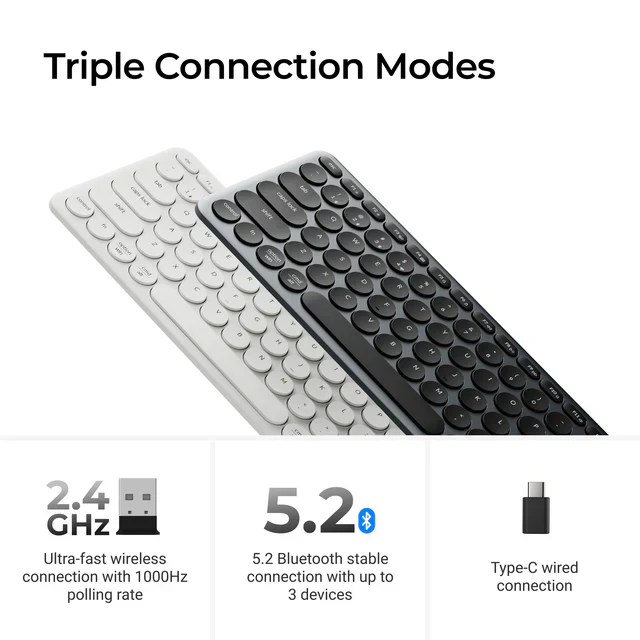 Keychron B4 Pro Ultra-Slim Wireless Keyboard - Image 5