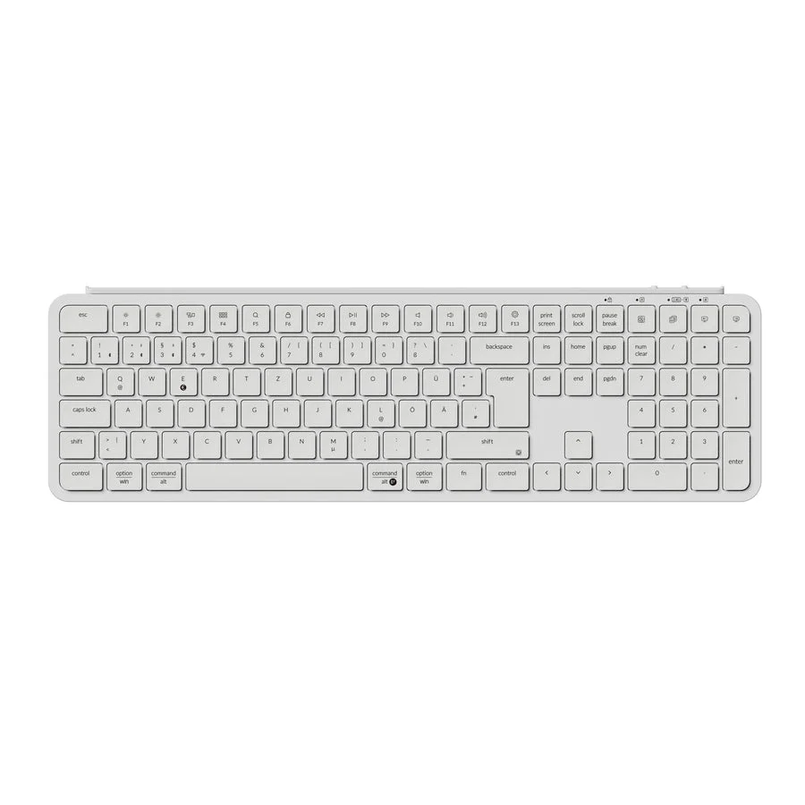 Keychron B6 Pro Ultra-Slim Wireless Keyboard ISO Layout Collection - Image 10