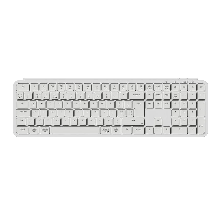 Keychron B6 Pro Ultra-Slim Wireless Keyboard ISO Layout Collection - Image 11