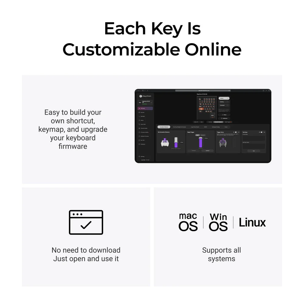 Keychron C0 HE Wired One Handed Magnetic Switch Gaming Keyboard - Image 6