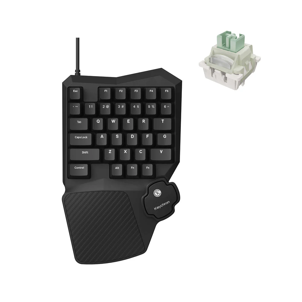 Keychron C0 HE Wired One Handed Magnetic Switch Gaming Keyboard - Image 7