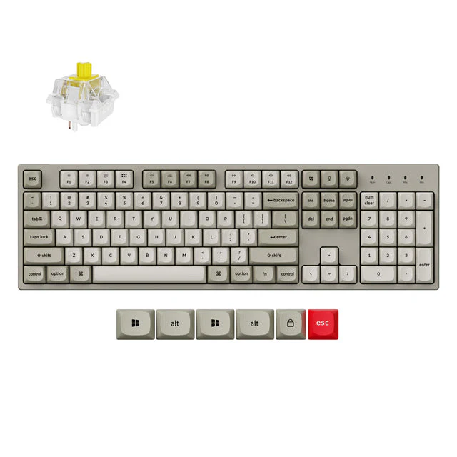 Keychron C2 Pro 8K QMK Wired Custom Mechanical Keyboard - Image 3