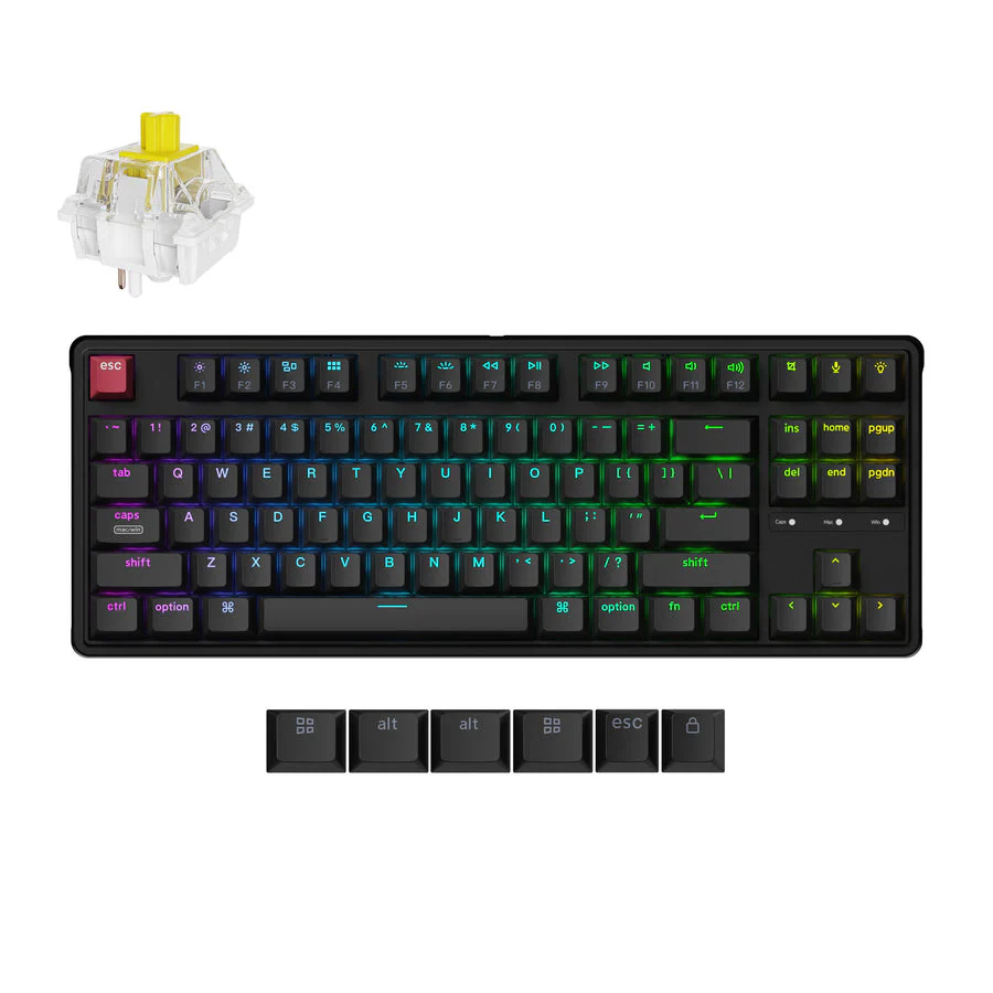 Keychron C3 Pro 8K QMK Wired Custom Mechanical Keyboard - Image 3