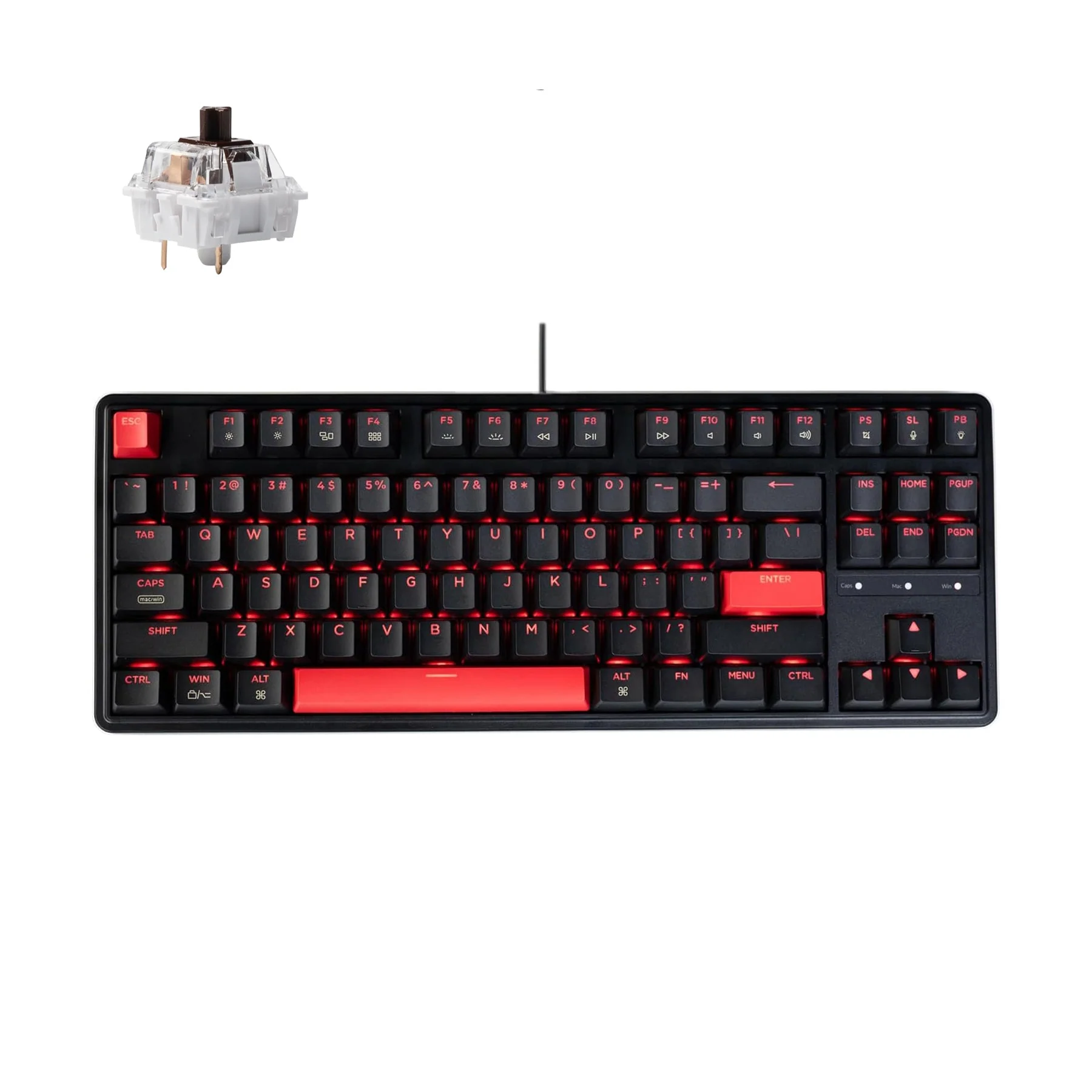 Keychron C3 Pro QMK/VIA Wired Mechanical Keyboard - Image 2