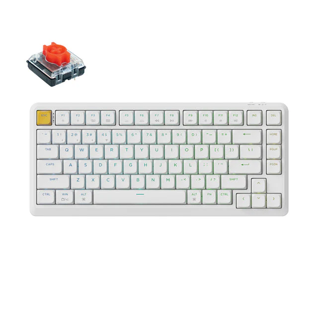 Keychron J1 QMK Wireless Mechanical Keyboard (US ANSI Layout) - Image 4