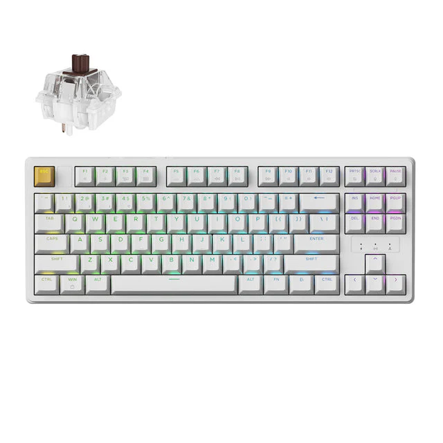 Keychron J4 QMK Wireless Mechanical Keyboard (US ANSI Layout) - Image 5