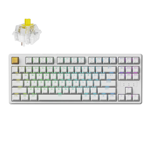Keychron J4 QMK Wireless Mechanical Keyboard (US ANSI Layout) - Image 6