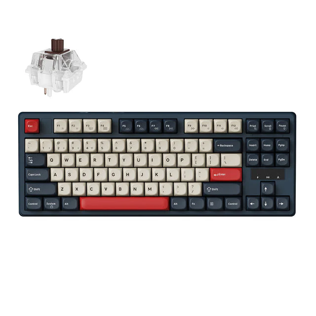 Keychron J4 QMK Wireless Mechanical Keyboard (US ANSI Layout) - Image 8