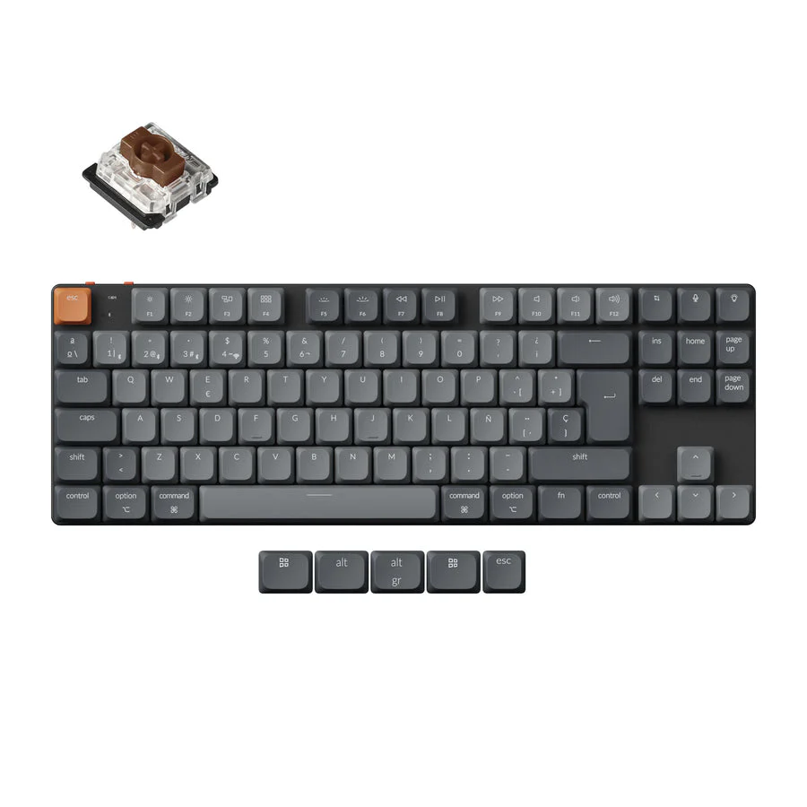 Keychron K1 Max QMK Wireless Custom Mechanical Keyboard ISO Layout Collection - Image 12