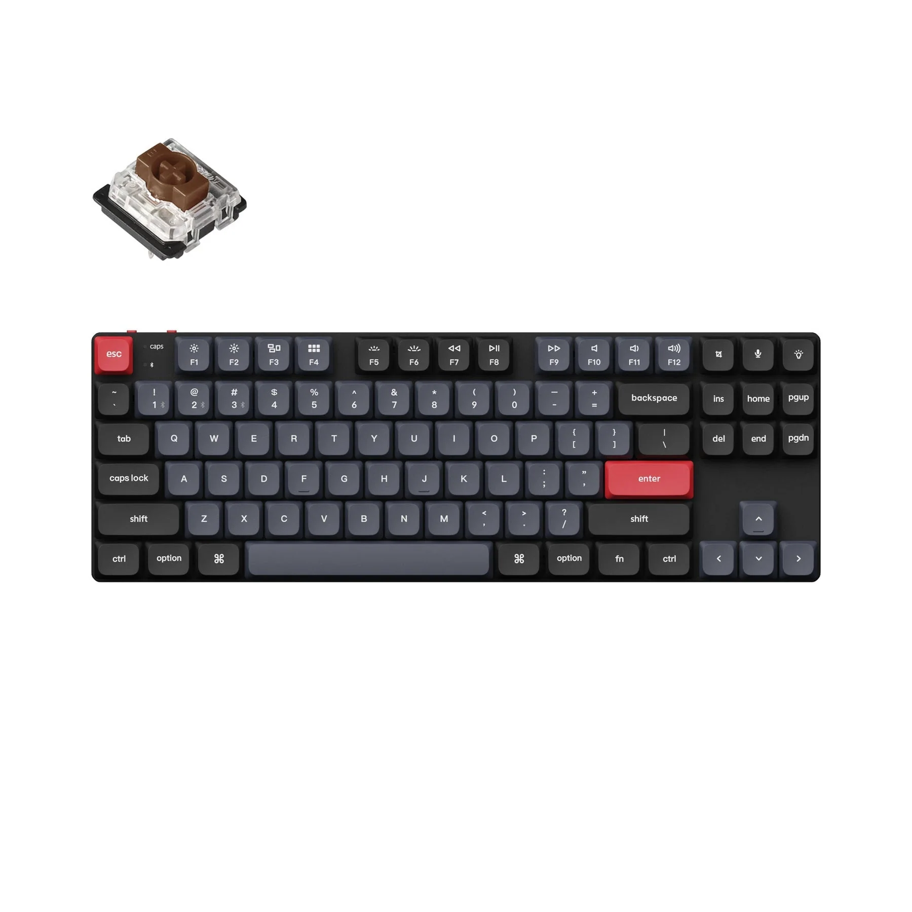 Keychron K1 Pro QMK/VIA Wireless Custom Mechanical Keyboard (US ANSI Layout) - Image 4