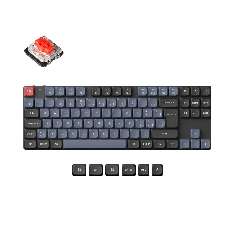 Keychron K1 Pro QMK/VIA Wireless Custom Mechanical Keyboard ISO Layout Collection - Image 17