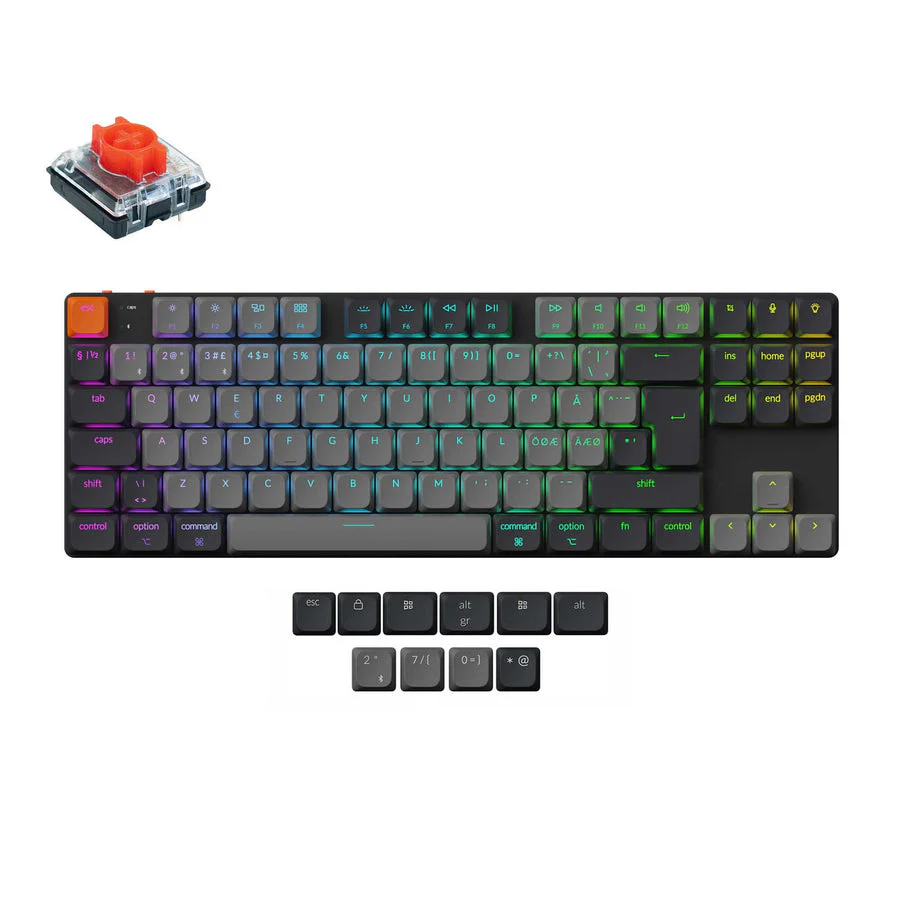 Keychron K1 QMK Wireless Mechanical Keyboard (ISO Layout) - Version 6 - Image 10
