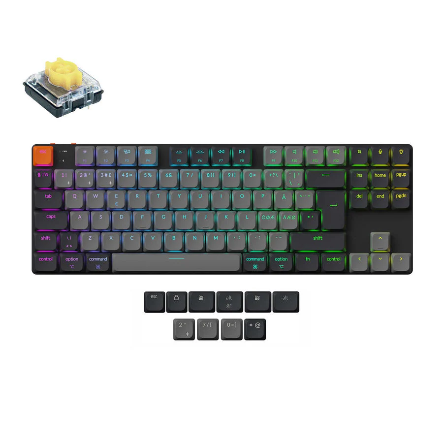 Keychron K1 QMK Wireless Mechanical Keyboard (ISO Layout) - Version 6 - Image 12