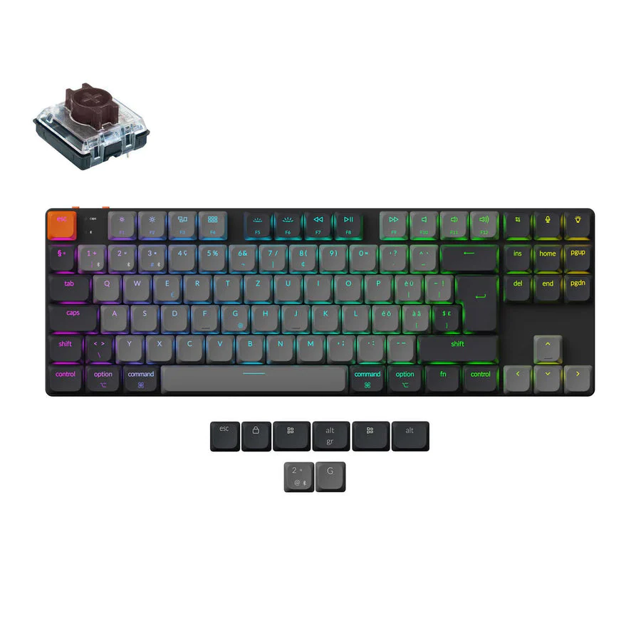 Keychron K1 QMK Wireless Mechanical Keyboard (ISO Layout) - Version 6 - Image 8