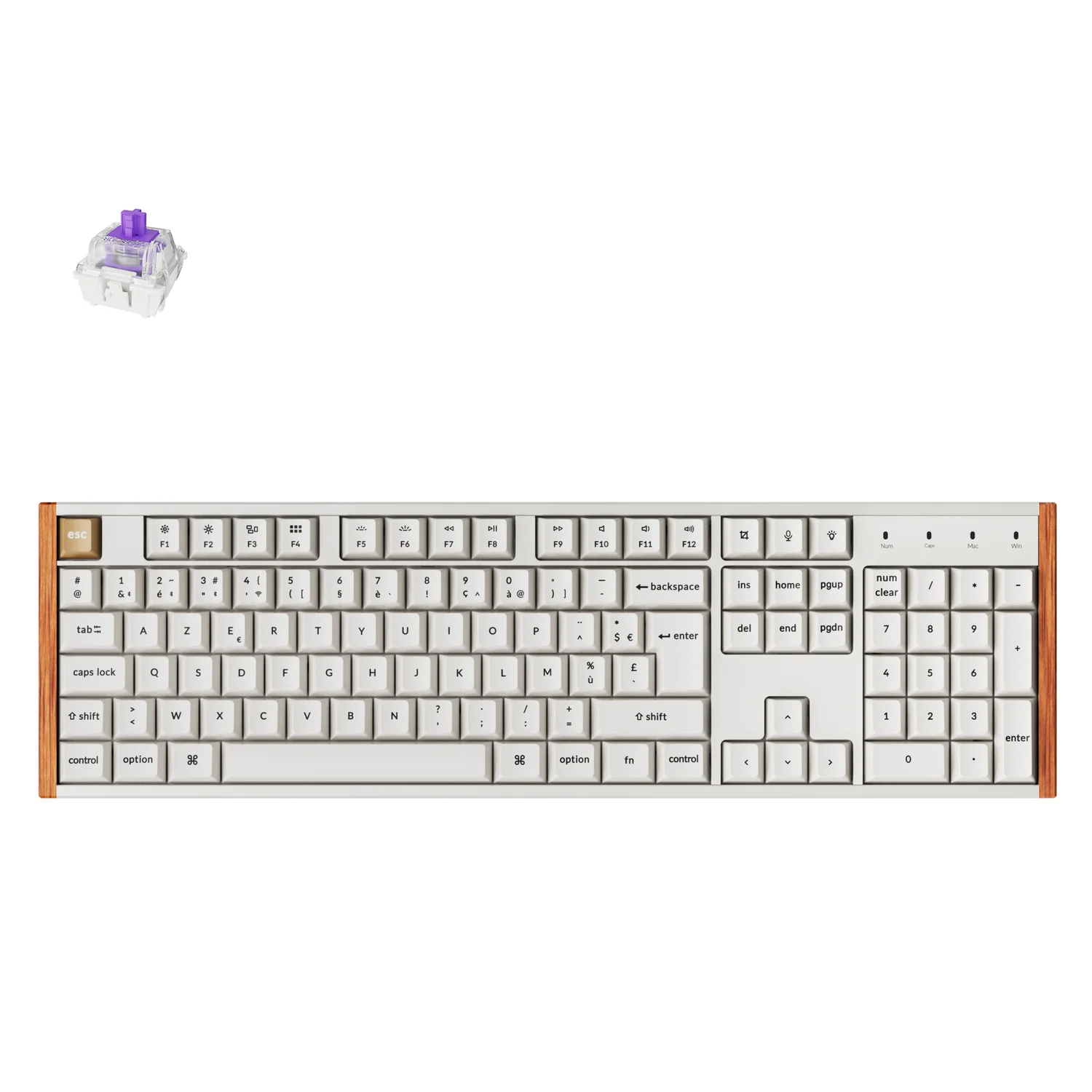 Keychron K10 HE Wireless Magnetic Switch Custom Keyboard ISO Layout Collection - Image 10