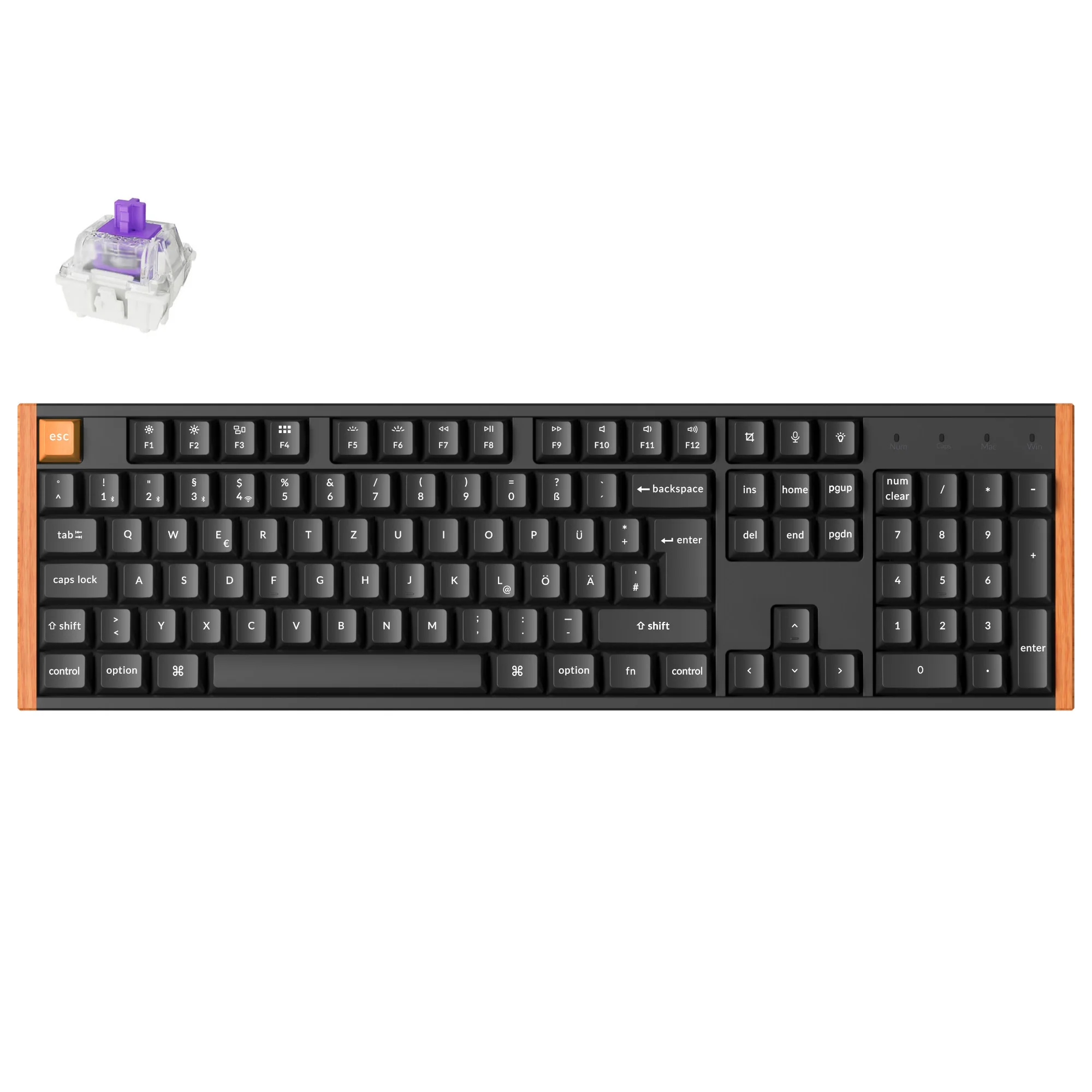 Keychron K10 HE Wireless Magnetic Switch Custom Keyboard ISO Layout Collection - Image 2