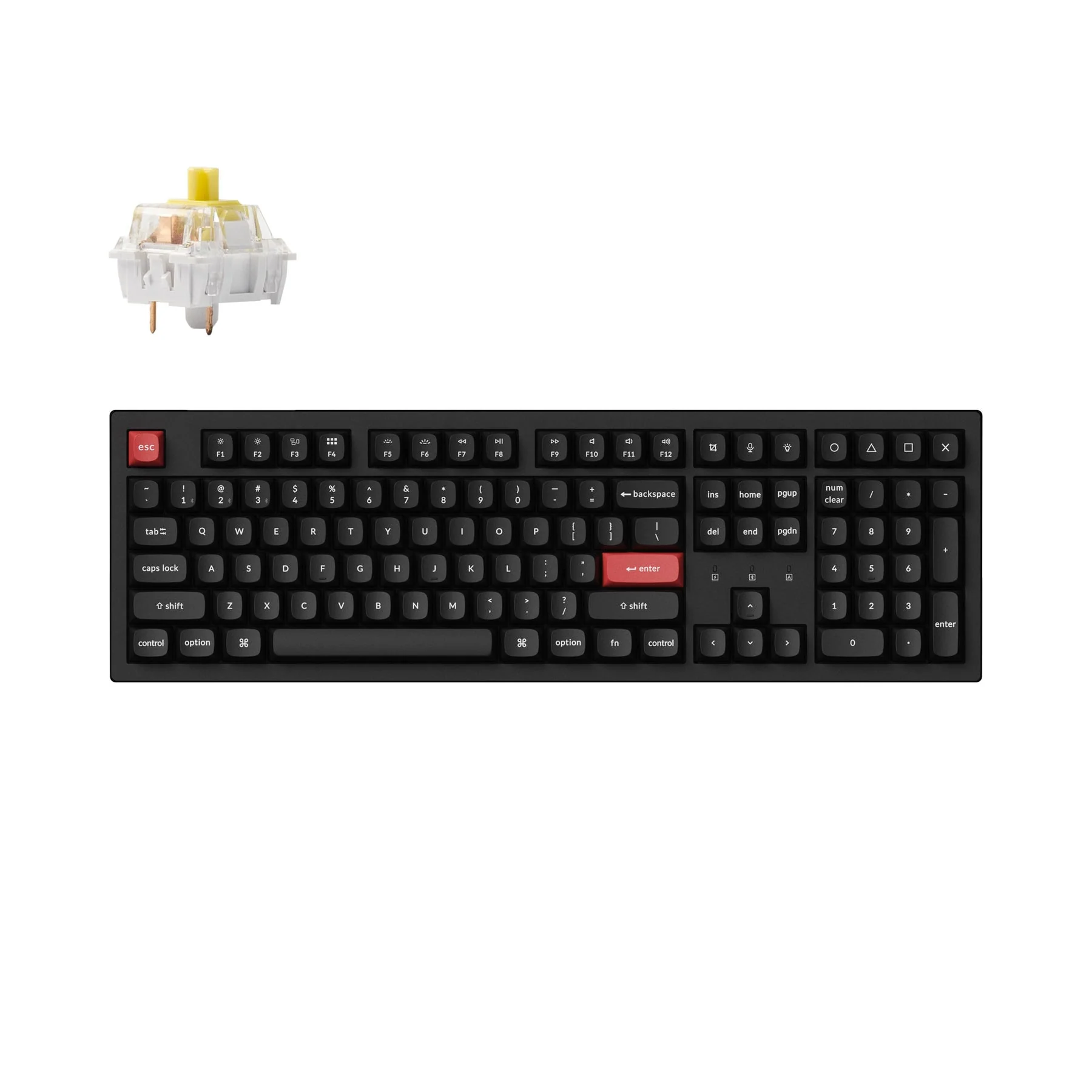 Keychron K10 Pro QMK/VIA Wireless Mechanical Keyboard (US ANSI Layout) - Image 19