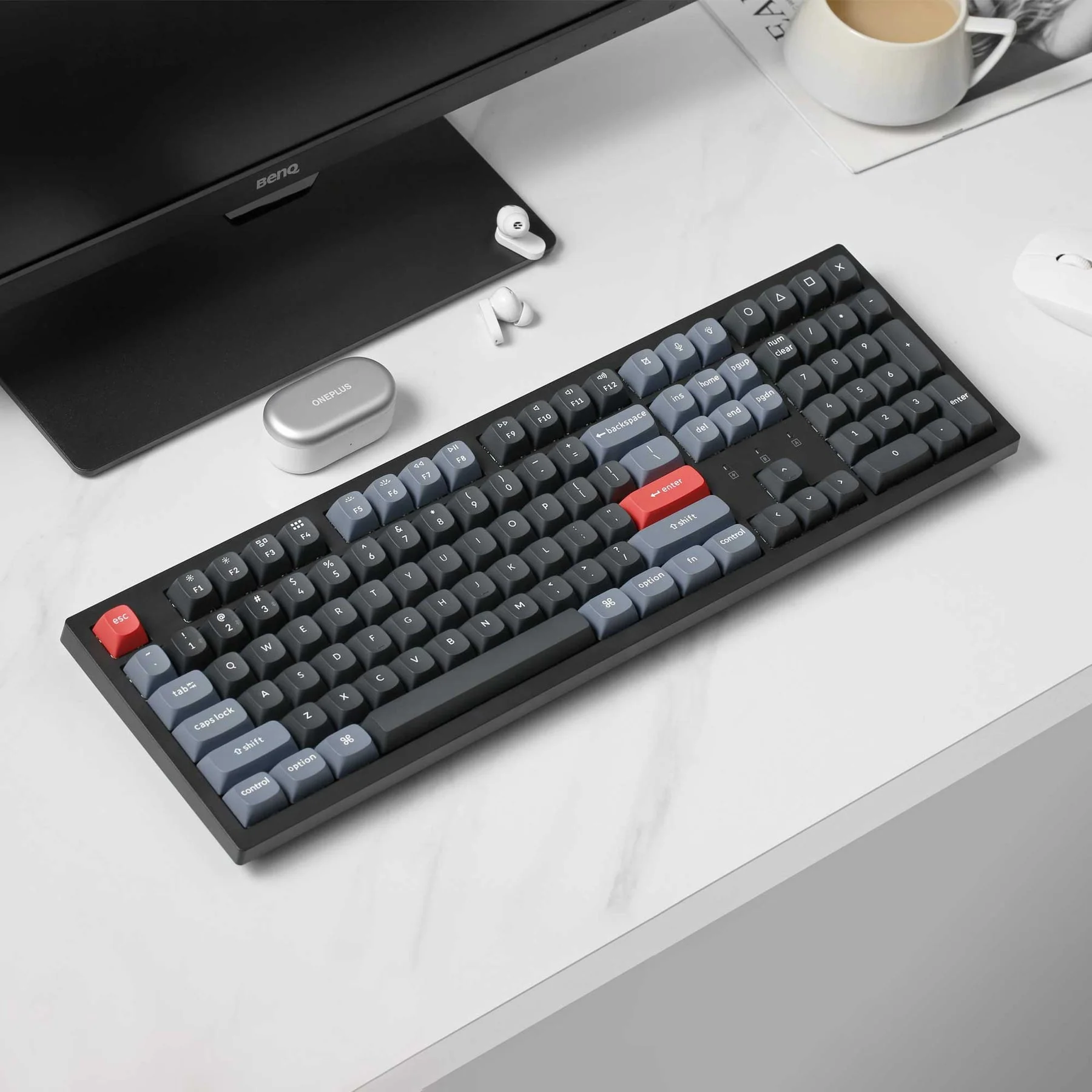 Keychron K10 Pro QMK/VIA Wireless Mechanical Keyboard (US ANSI Layout) - Image 7