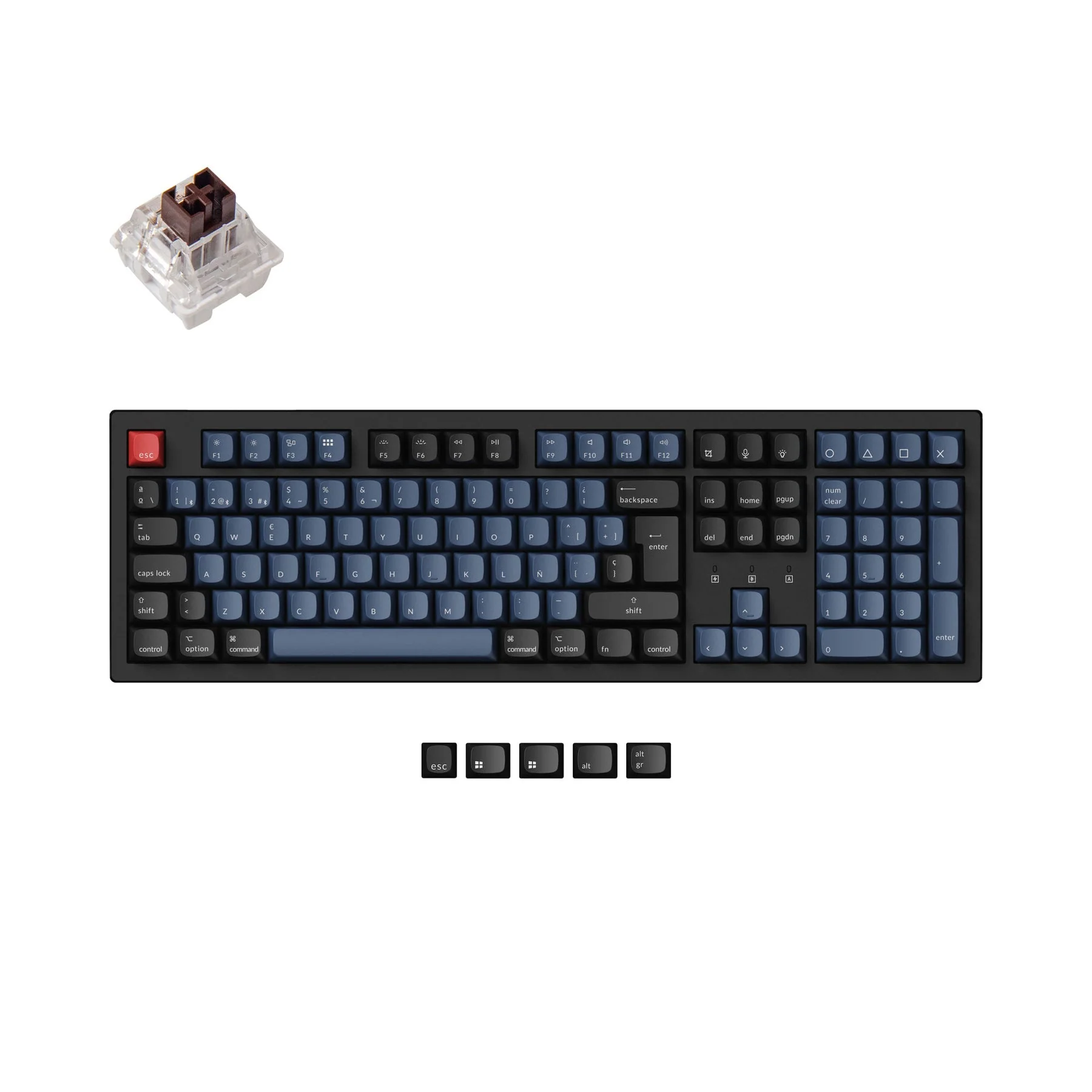 Keychron K10 Pro QMK/VIA Wireless Mechanical Keyboard ISO Layout Collection - Image 12