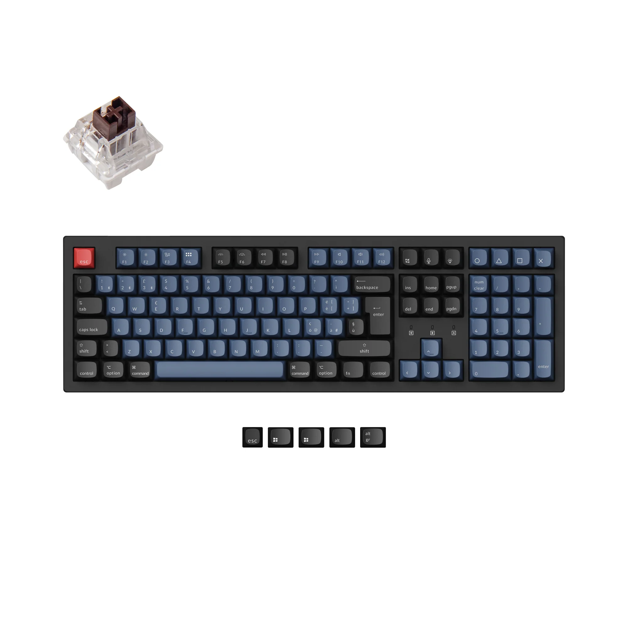 Keychron K10 Pro QMK/VIA Wireless Mechanical Keyboard ISO Layout Collection - Image 14