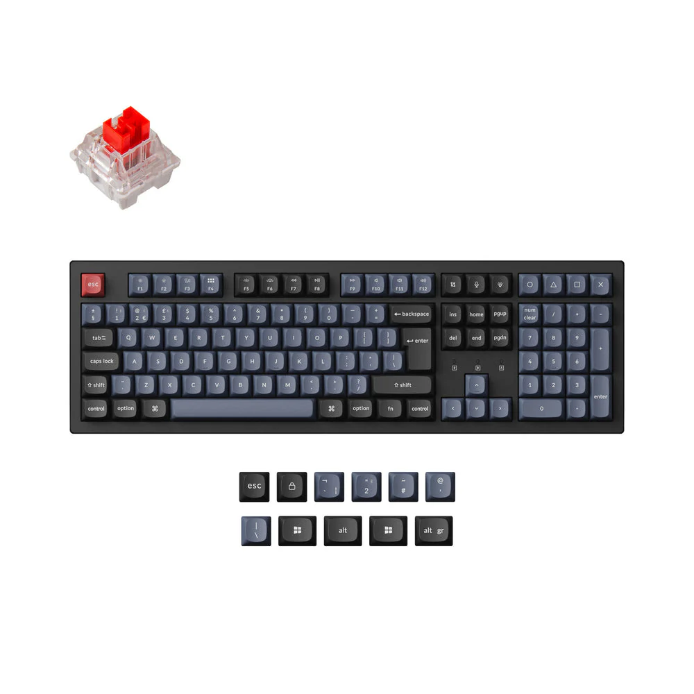Keychron K10 Pro QMK/VIA Wireless Mechanical Keyboard ISO Layout Collection - Image 15