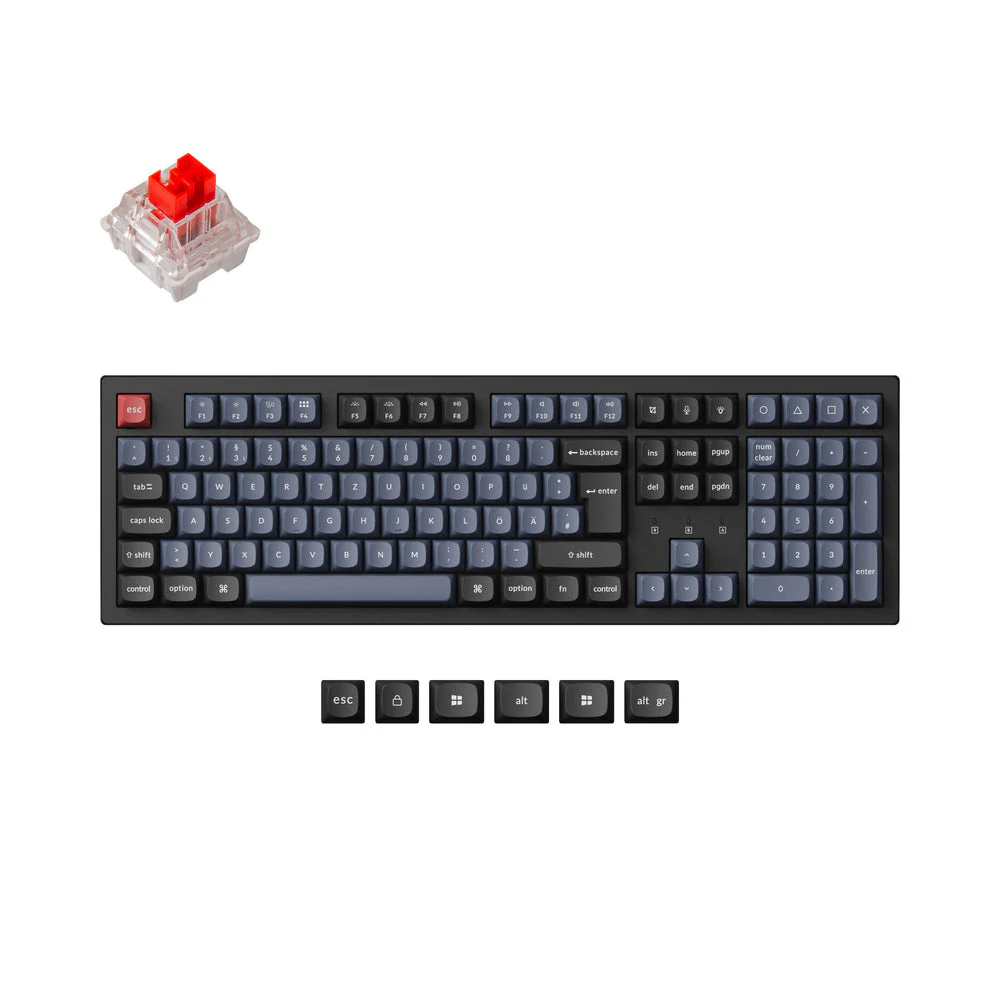Keychron K10 Pro QMK/VIA Wireless Mechanical Keyboard ISO Layout Collection - Image 17