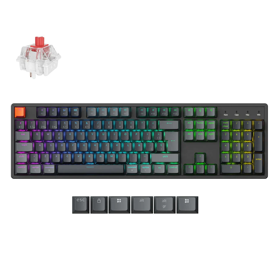 Keychron K10 QMK Wireless Mechanical Keyboard (ISO Layout) - Version 2 - Image 25