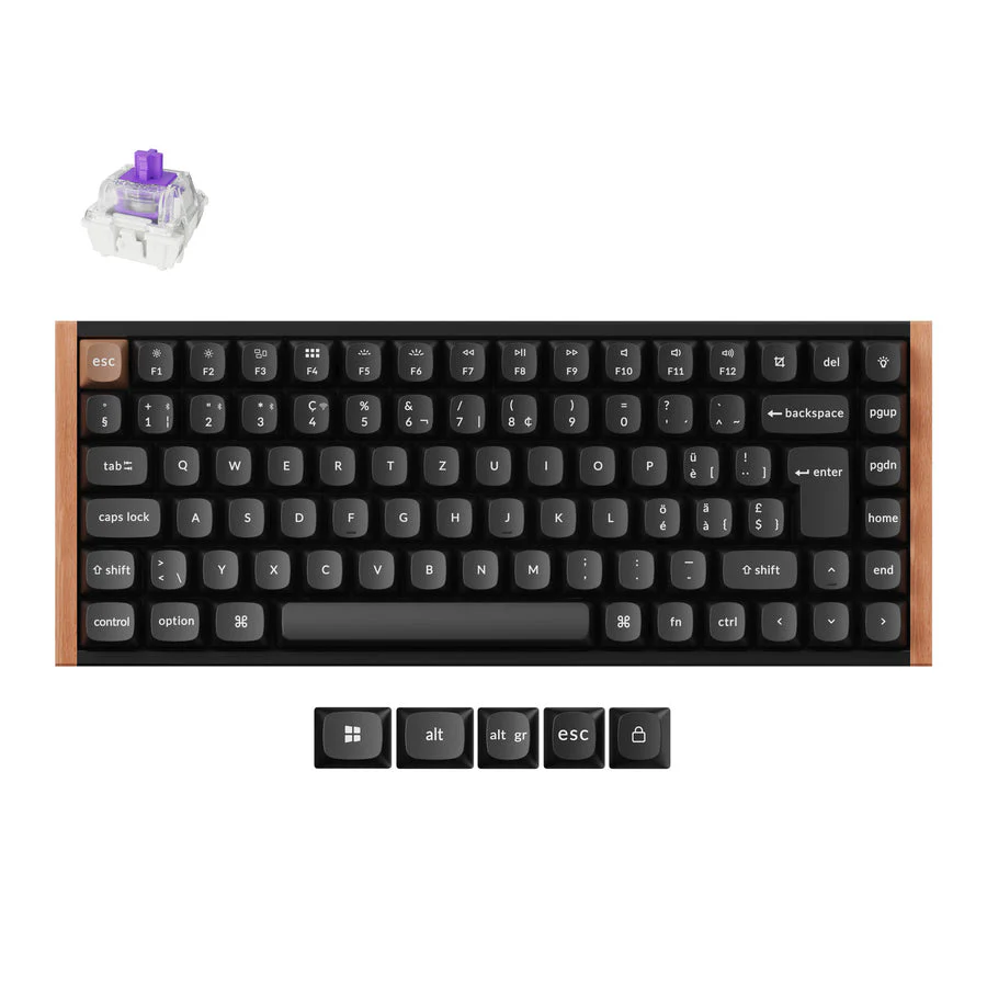 Keychron K2 HE Wireless Magnetic Switch Custom Keyboard ISO Layout Collection - Image 3