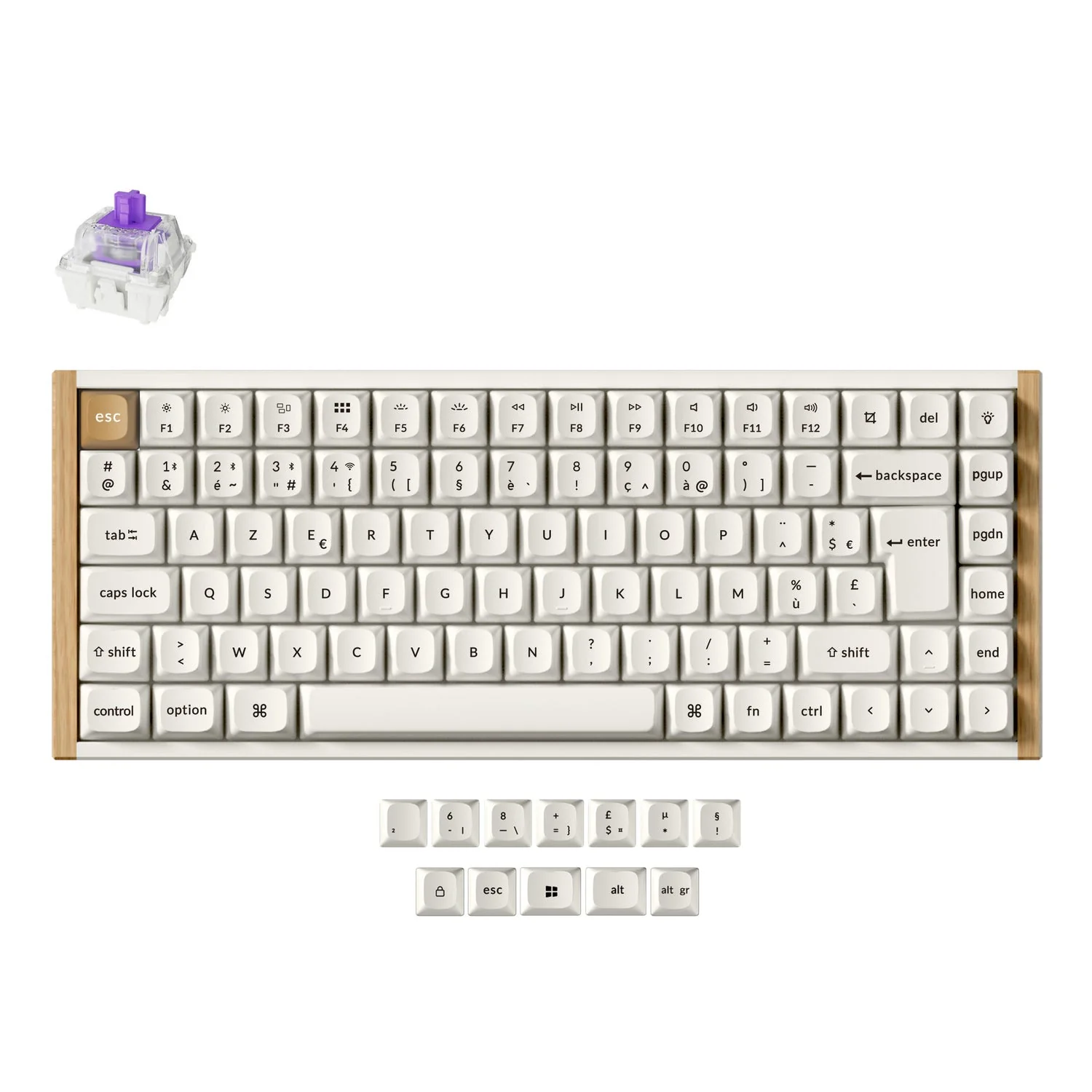 Keychron K2 HE Wireless Magnetic Switch Custom Keyboard ISO Layout Collection - Image 9