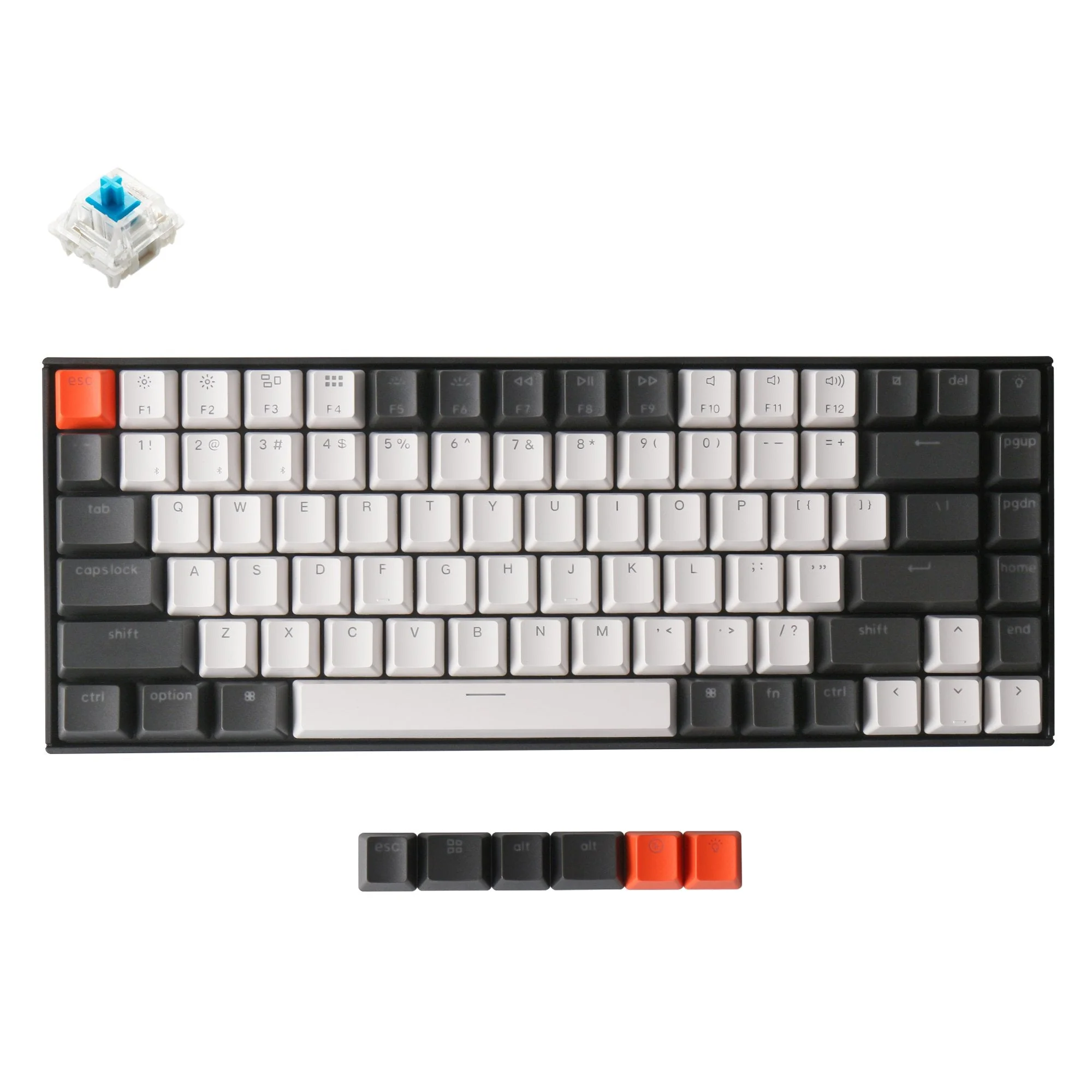 Keychron K2 (Hot-swappable) Wireless Mechanical Keyboard Version 2 (US ANSI Layout) - Image 5