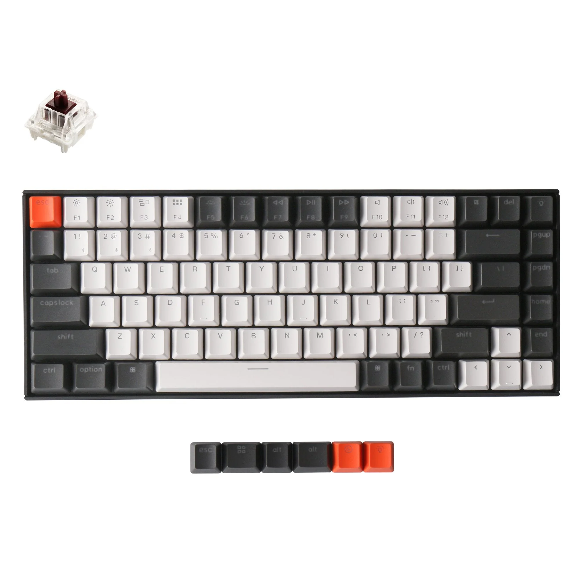 Keychron K2 (Hot-swappable) Wireless Mechanical Keyboard Version 2 (US ANSI Layout) - Image 6