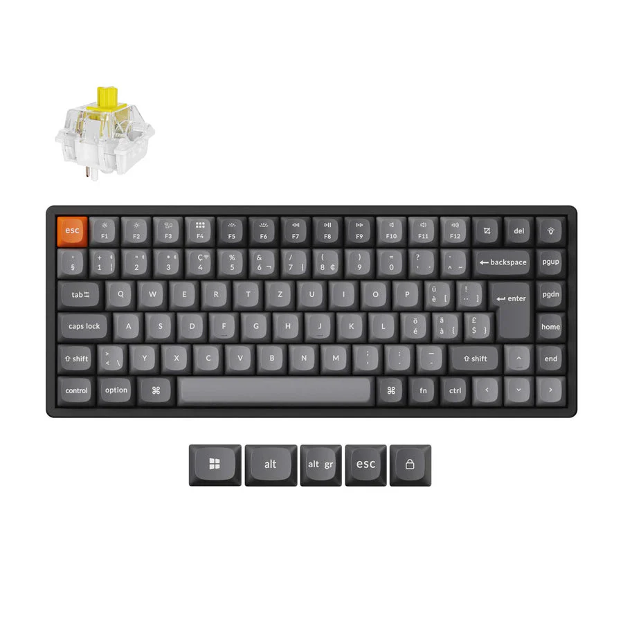 Keychron K2 Max QMK Wireless Mechanical Keyboard ISO Layout Collection - Image 9