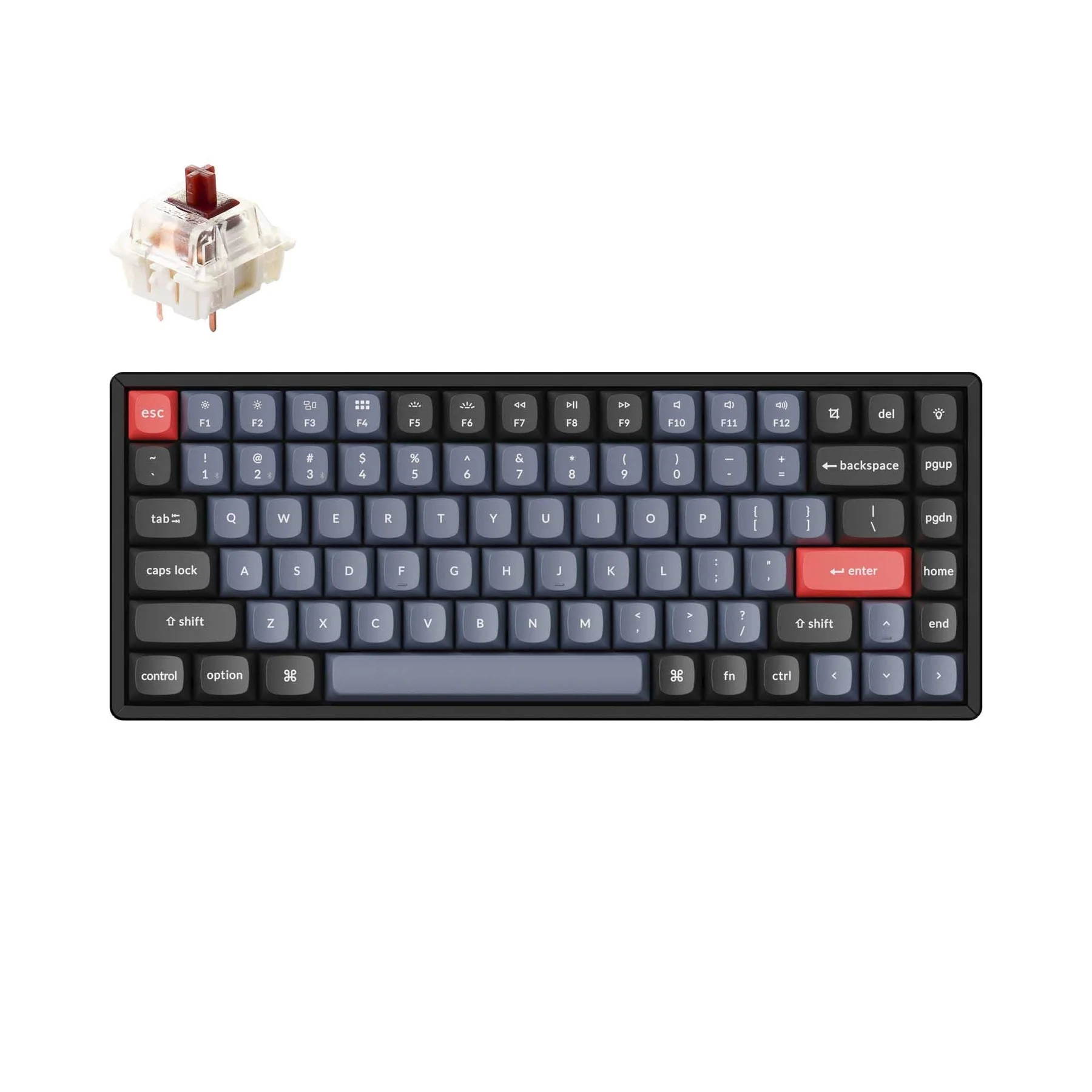 Keychron K2 Pro QMK/VIA Wireless Mechanical Keyboard (US ANSI Layout) - Image 6