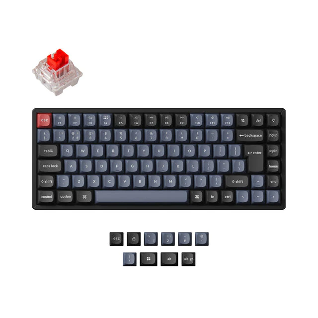 Keychron K2 Pro QMK/VIA Wireless Mechanical Keyboard ISO Layout Collection - Image 13