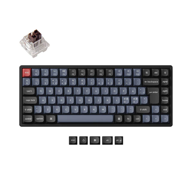 Keychron K2 Pro QMK/VIA Wireless Mechanical Keyboard ISO Layout Collection - Image 20