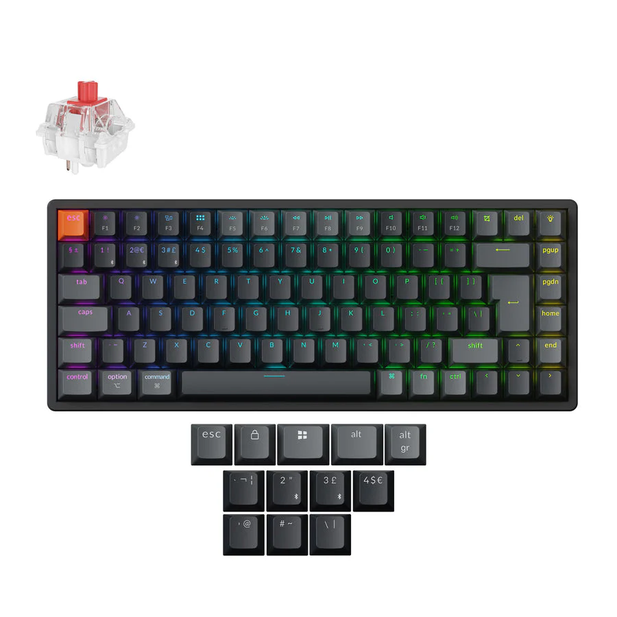 Keychron K2 QMK Wireless Mechanical Keyboard (ISO Layout) - Version 3 - Image 13