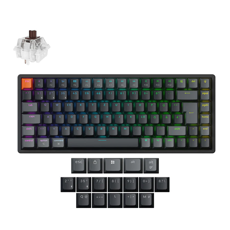 Keychron K2 QMK Wireless Mechanical Keyboard (ISO Layout) - Version 3 - Image 17