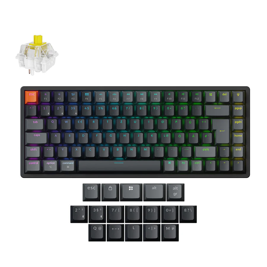 Keychron K2 QMK Wireless Mechanical Keyboard (ISO Layout) - Version 3 - Image 18