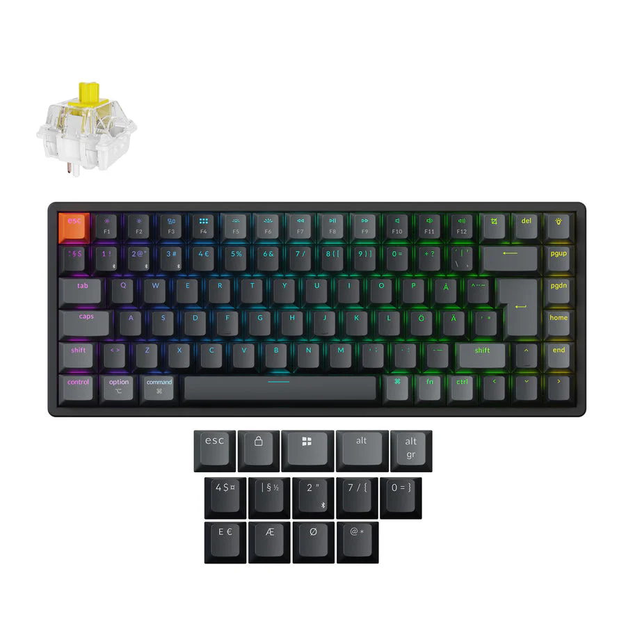 Keychron K2 QMK Wireless Mechanical Keyboard (ISO Layout) - Version 3 - Image 24