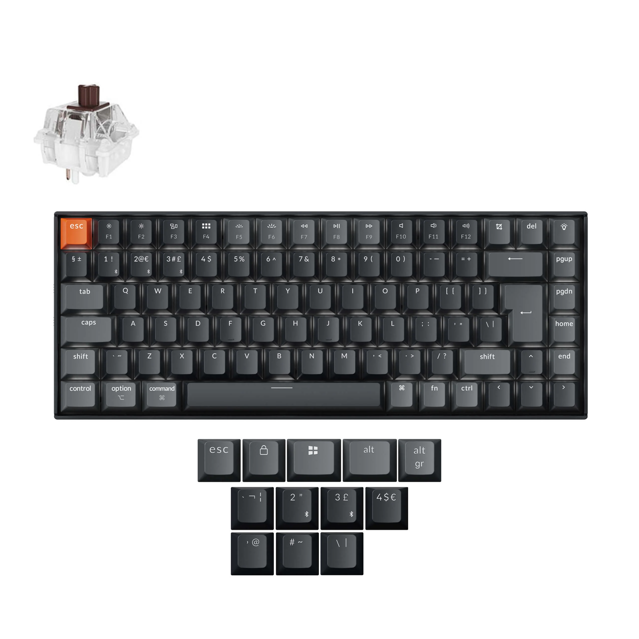 Keychron K2 QMK Wireless Mechanical Keyboard (ISO Layout) - Version 3 - Image 27