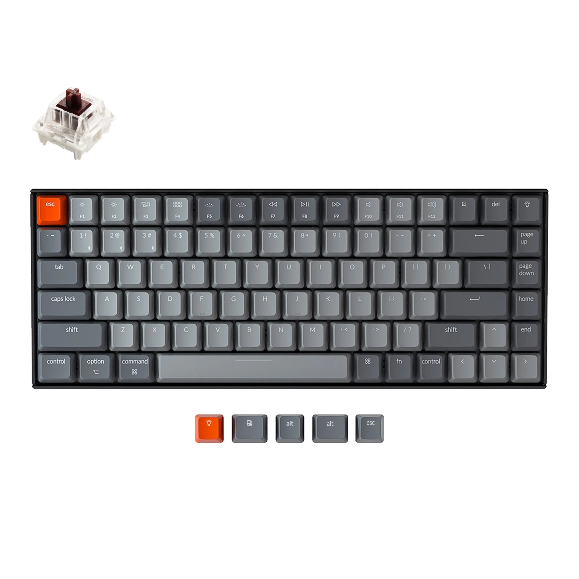 Keychron K2 Wireless Mechanical Keyboard Version 2 (US ANSI Layout) - Image 3